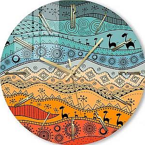 Ceas de perete Foto3D Peisaj în stil național