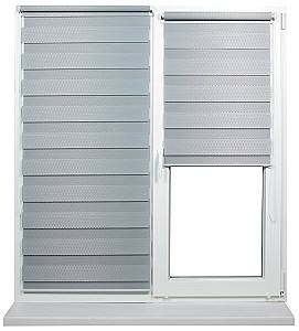 Jaluzele Dekora Zi-Noapte Gri 0.70x1.70m