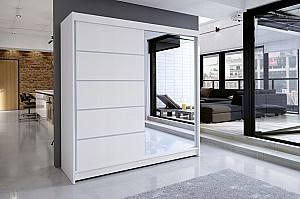 Dulap-cupe Space Meble Talin III 180x215x58 Alb Mat