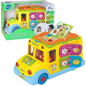 Joc de logica Hola Toys Autobuzul scolar