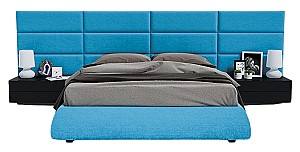 Кровать Indart Kubo Сhocolate Blue