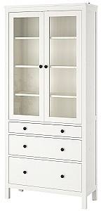Шкаф витрина IKEA Hemnes White 90×197 см