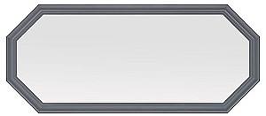 Зеркало Dogtas LORENTA 140cm Антрацит (Серый)