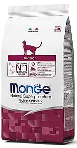 Сухой корм для кошек Monge INDOOR Chicken 400gr
