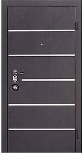 Входная дверь Forte AV-5 Dark Wenge/White Silk (880x2050)