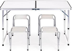 Набор садовой мебели Modern Home HTA120R+4S Белый