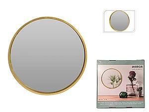 Зеркало NVT 48301, с золотой рамкой