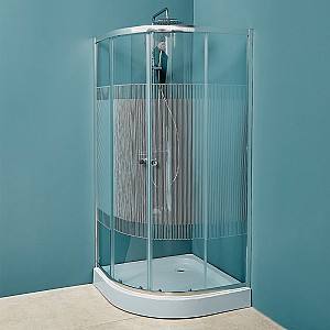 Душевая кабина Linia H2O MALTA 900X900X1950/130 Хром