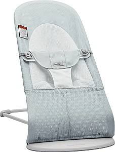 Шезлонг детский BabyBjorn Balance Soft Silver/White