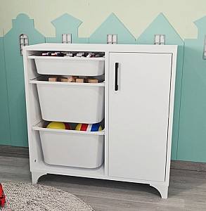 Comoda copii Fabulous 1D3S White