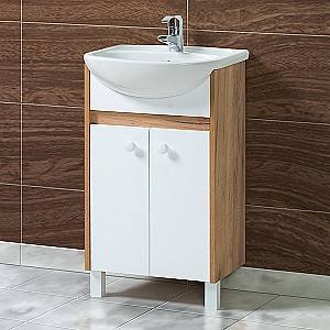 Шкаф под умывальник Акваль Ирис 50.00,00 N+lavoar Уют 500