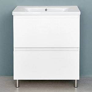 Dulap sub lavoar Bayro Trend alb mat (114571)