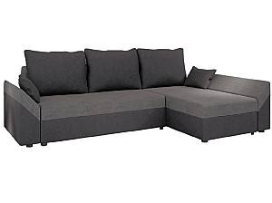 Canapea coltar Space Meble Dante L Sawana 21/Sawana 05 Gray/Dark Gray
