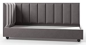 Pat ML Mobila Sharm 5 stang (90x200) Gri Inchis