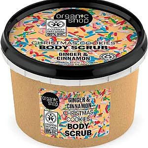Scrub pentru corp Organic Shop Ginger and Cinnamon
