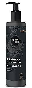 Sampon pentru par Organic Shop Blackwood & Mint