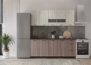 Set mobila bucatarie ML Mobila Omega 2 m stejar engrain/art wood deschis