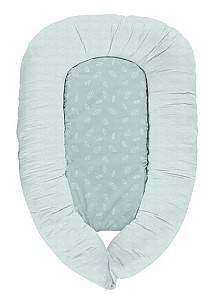 Saltea de infasat Kikka Boo Memory Leaves Mint 3 in 1