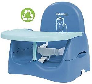 Scaun de masa simplu Badabulle Nomad Albastru cu Pisicuta pliabil