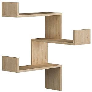 Полка на стену DECO Luksa Oak