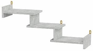 Полка на стену KompaniT П-14 Ателье светлый (Серый)