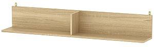 Полка на стену KompaniT П-21 Дуб сонома (Бежевый)