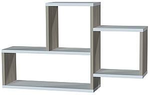 Полка на стену Smartex RD3 Белый+Светлый дуб