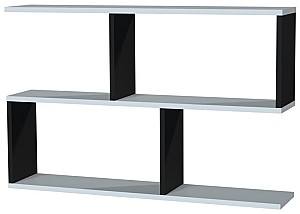 Полка на стену Smartex RD2 Белый+Чёрный