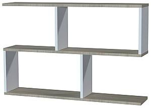 Полка на стену Smartex RD2 Белый+светлый дуб