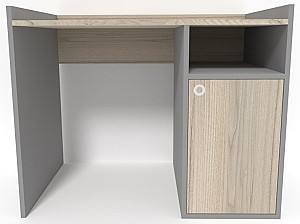 Письменный стол Smartex Tab Classic 100 Графит/Светлый Дуб