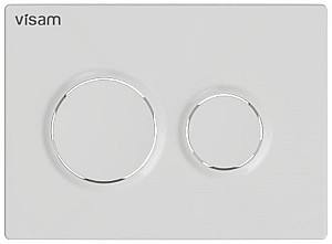 Клавиша смыва Visam (инкорпорируемый) OLIMPOS (белый)