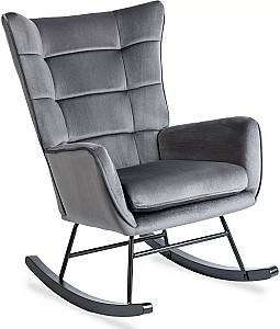Кресло Mebel Elite Jackson Серый/Черный