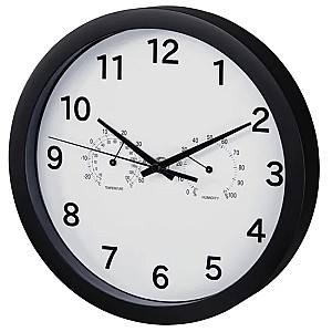 Ceas de perete Hama Pure Plus Black (186342)