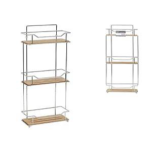 Стеллаж Tendance Бамбук с 3 уровнями 11.5X26.5X57см