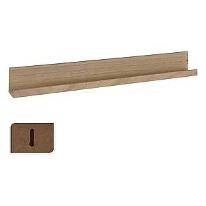 Полка на стену H&S 58X6X7см