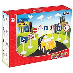 Набор игрушек Pilsan «Мини дорожные знаки» 03273