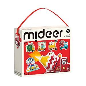 Пазлы Mideer “Строительные Транспортные Средства”, 6 в 1
