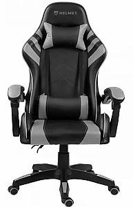 Fotoliu de birou HELMET Gaming Chair CH-501 Grey