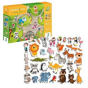 Пазлы Dodo «Зоопарк», 1 магнитная доска, 35 элем. (200207)
