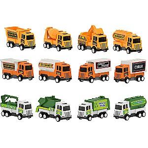 Masina jucarie Pilsan Mini-camioane cu inerție 07628