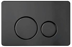 Buton de scurgere NOMI 097-I Otel Negru Mat