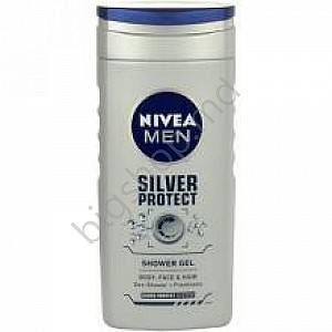 Gel de dus Nivea  250ml MEN SILVER