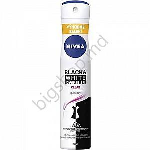  Nivea DEO SPREY 200ml FEMEI INV. B&W CLEAR