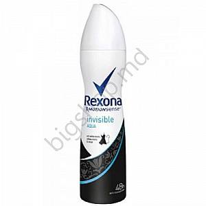  REXONA 150ml SPREY INVIZIBLE BLACK WHITE