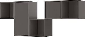 Полка на стену IKEA Eket  dark grey 175x35x70 см