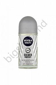  Nivea Roll-On 50ml MEN SILVER