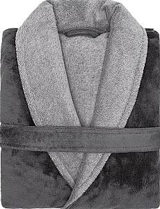 Халат LOOKS by Wolfgang Joop 1051 Grey XXL