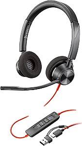 Casti Poly Blackwire 3320 Microsoft Teams