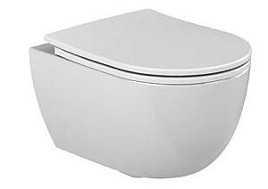 Vas WC CeraStyle Bella 48cm+Duroplast Slim Rimless