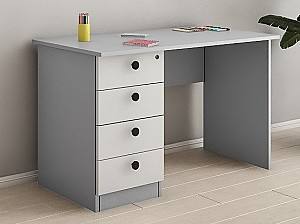 Письменный стол PS КС-120 У Серый / Светло-Серый